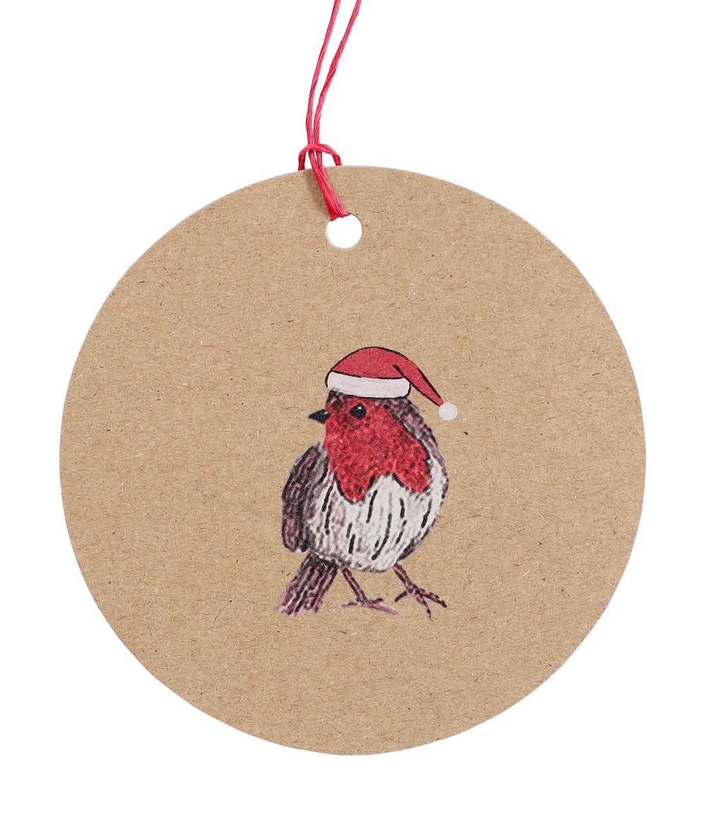 Robin Gift Tags Pack of 6