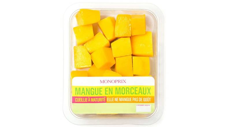 Monoprix Mangue en morceaux La barquette de 200g