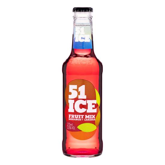 51 Ice bebida mista alcoólica gaseificada fruit mix (275 ml)