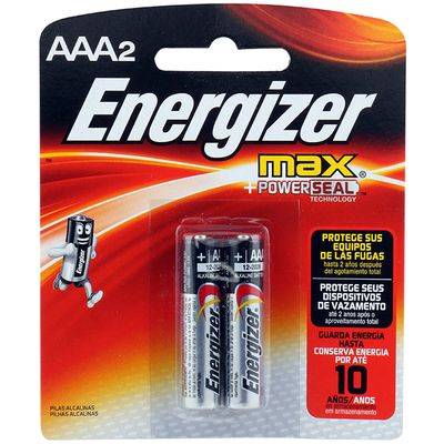 ENERGIZER Baterias AAA/2