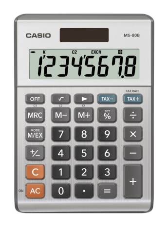 Casio® MS-80B Desktop Calculator