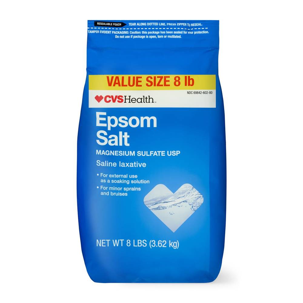 Cvs Health Epsom Salt, Unscented, 128 Oz