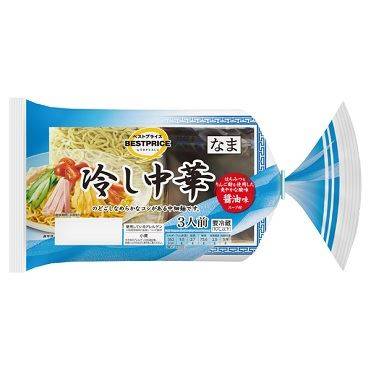 ベストプライス 冷し中華 醤油味 3食入