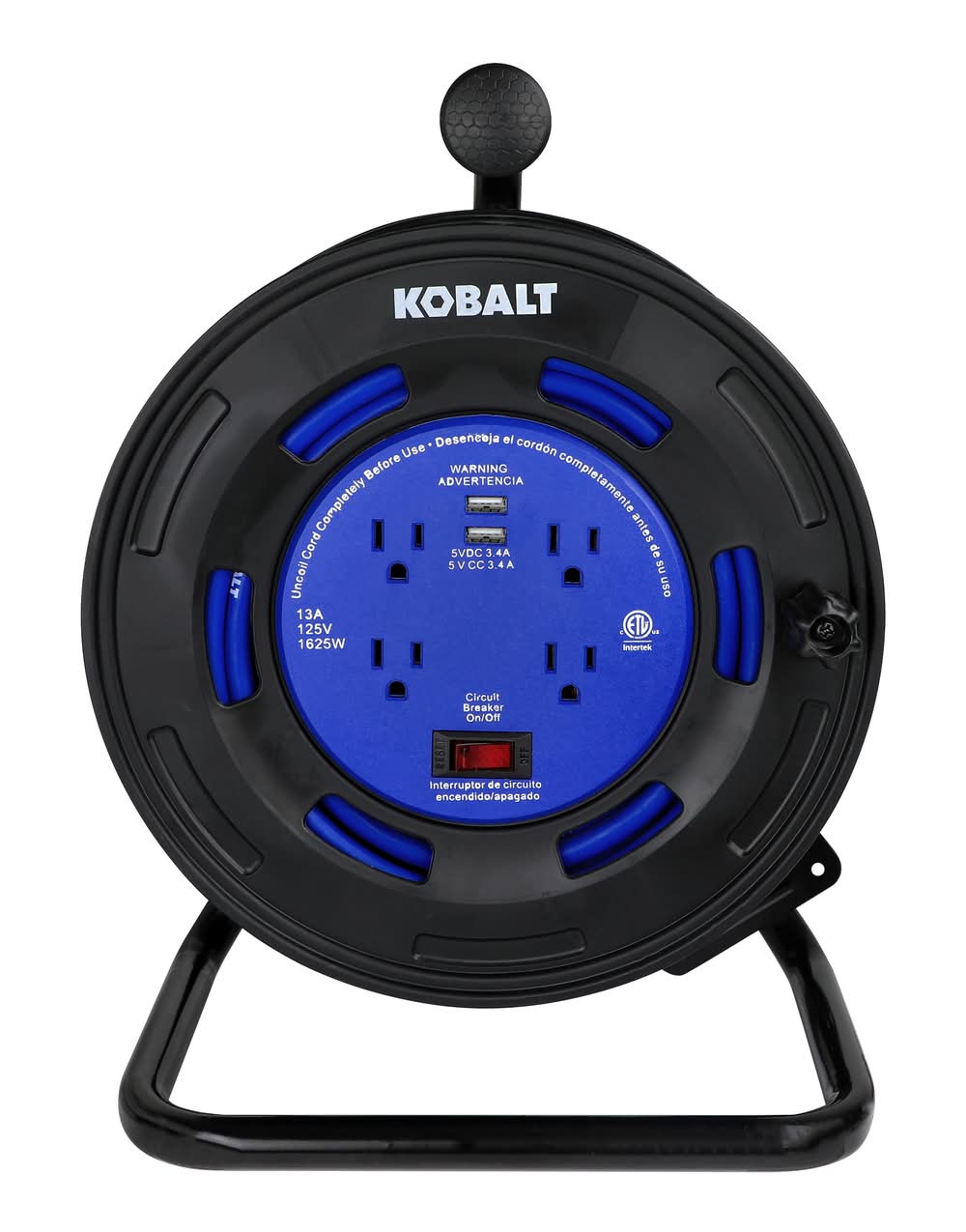 Kobalt 4 Outlet Portable Power Station Cord Reel With 2 Usb Ports Delivery  Near Me | Order Online | Uber Eats