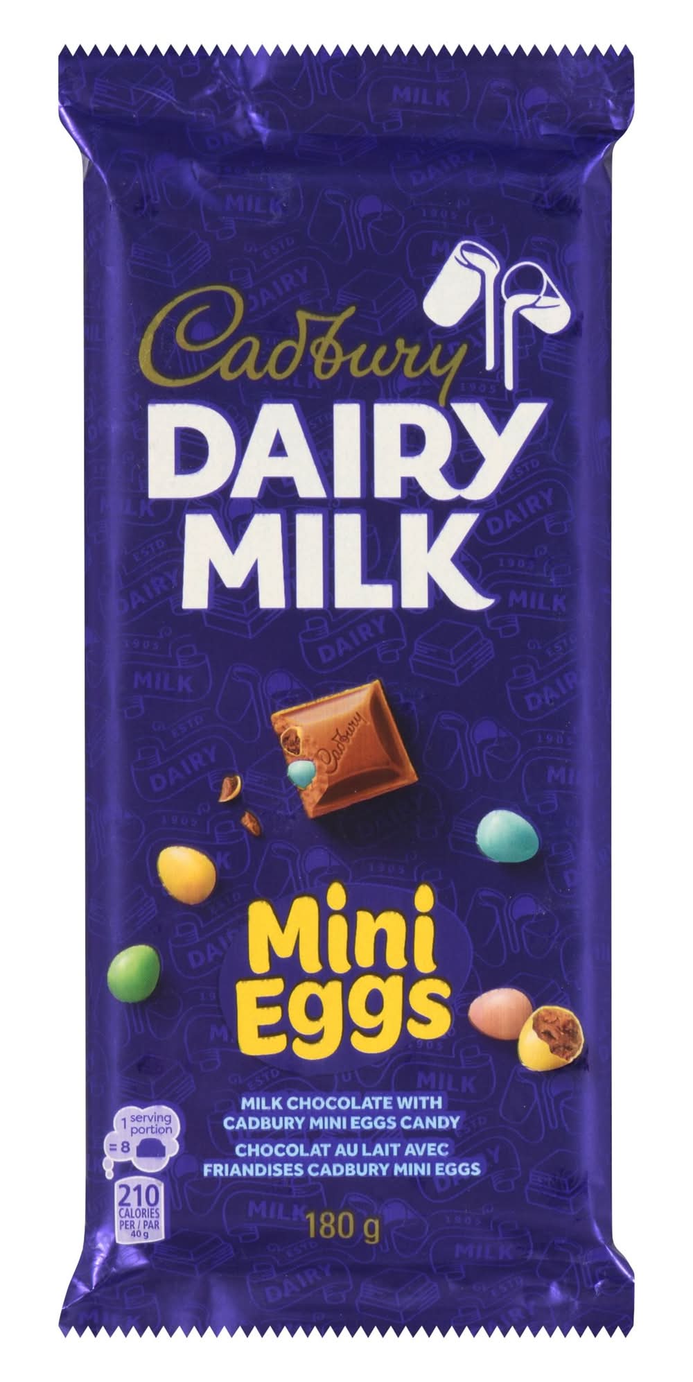 Cadbury Dairy Milk Chocolate Mini Eggs Bar (180 g)