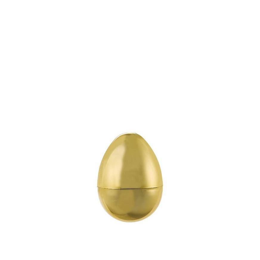 Amscan Fillable Easter Egg For 3+ Age (4"/gold)