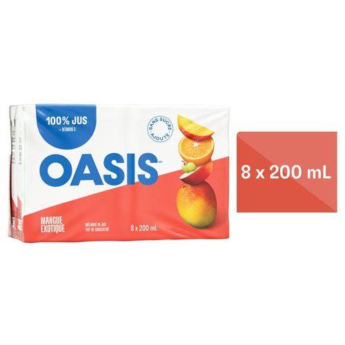 Oasis Exotic mango juice Delivery Near Me Order Online Uber Eats