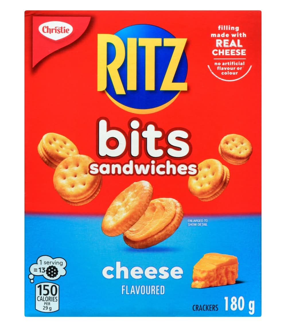 Ritz mini craquelins à sandwich - bits sandwich crackers (fromage)