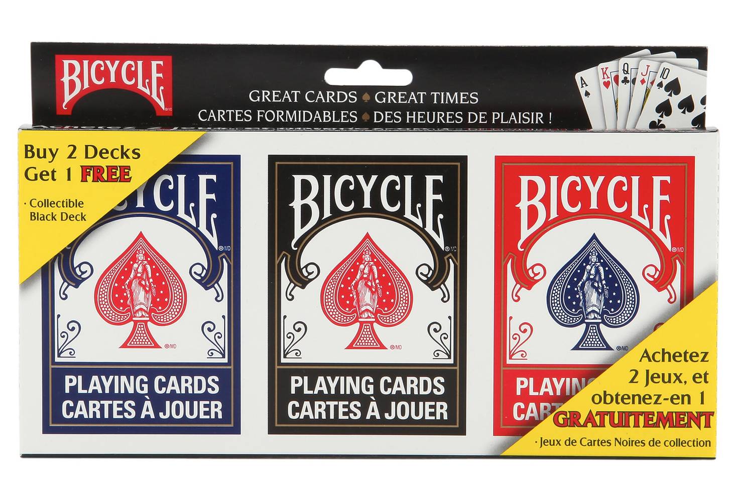 Bicycle Playing Card Set, Assorted (3 ct)