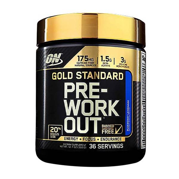 Optimum Nutrition Blueberry Lemonade Pre-Workout (10.6 oz)