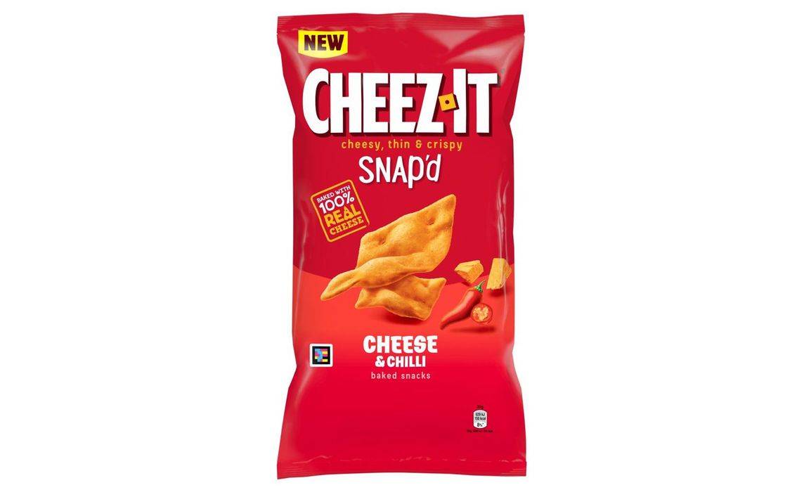 NEW: Cheez It Snap'd Cheese & Chilli 150g (407473)