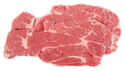 Beef Usda Choice Chuck Steak Boneless Thin - 1 Lb