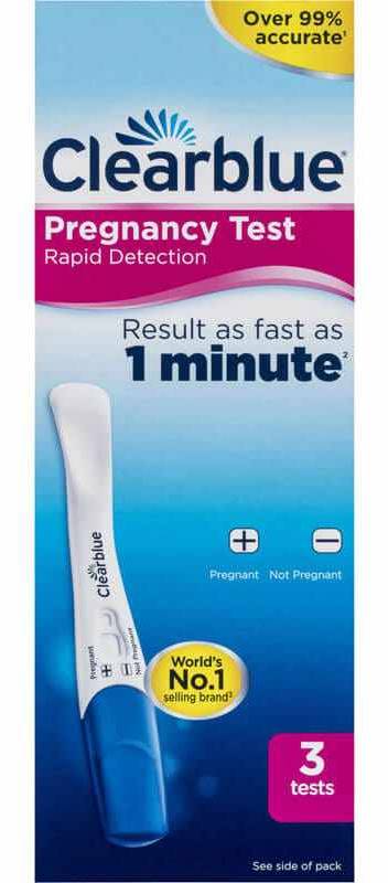 CLEARBLUE Visual Rapid Detection 3pk