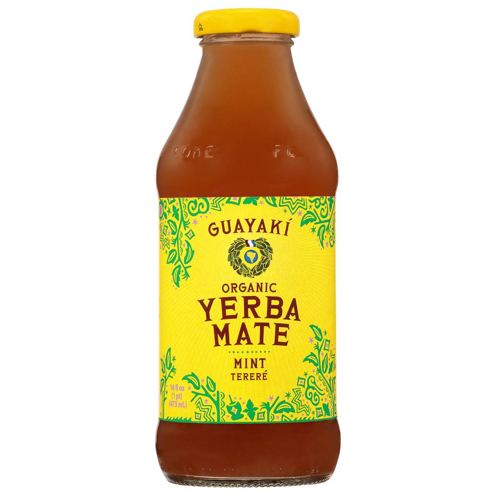 Guayaki Organic Mint Terere Yerba Mate (16 fl oz)