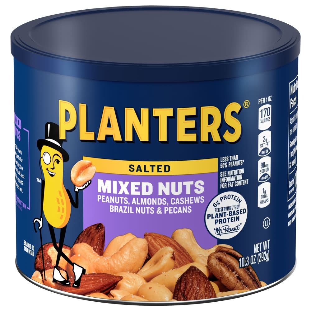 Planters Mixed Nuts, Salted (10.3 oz)