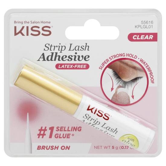 Kiss Strip Lash Latex-Free Adhensive