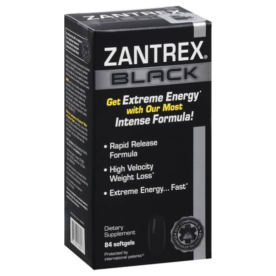 Zantrex Black High Velocity Weight Loss Softgels (84 ct)