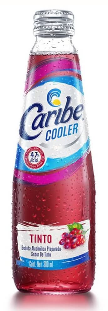 Caribe Cooler · Bebida alcohólica preparada, tinto (300 ml)