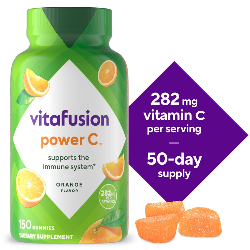 Vitafusion Power C Gummy Vitamins, Orange
