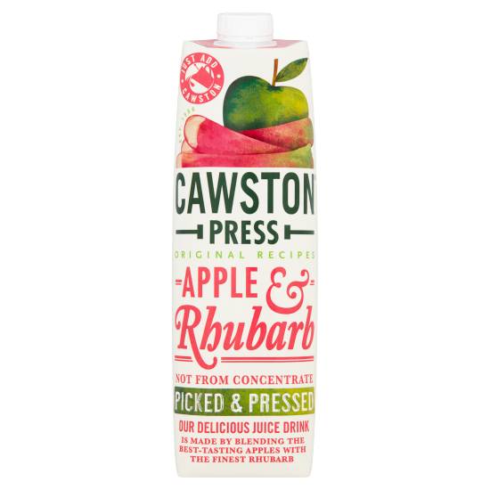 Cawston Pressed Rhubarb and Apple Juice