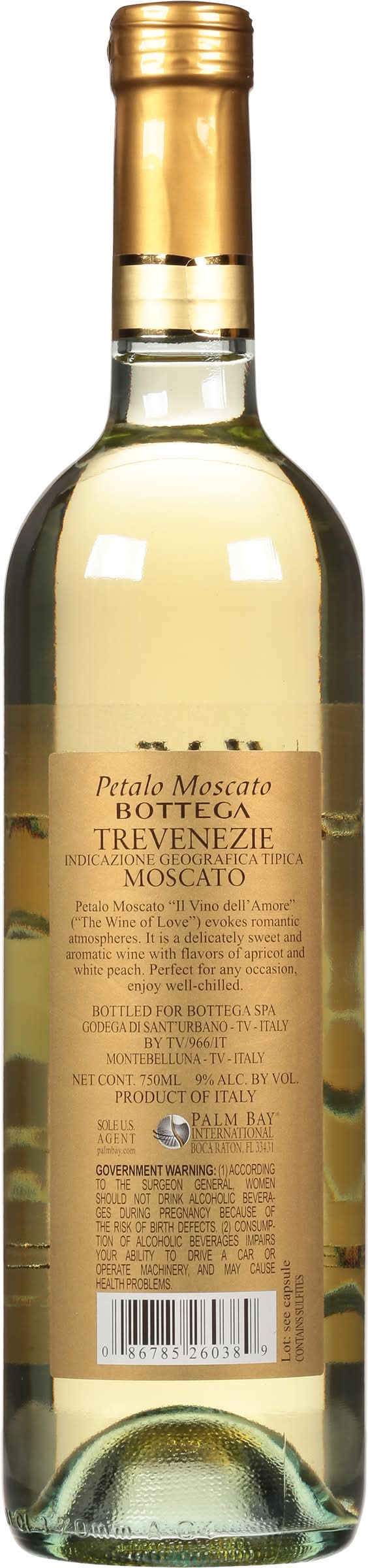 Bottega Petalo Moscato Wine Delivery Near Me | Order Online | Uber