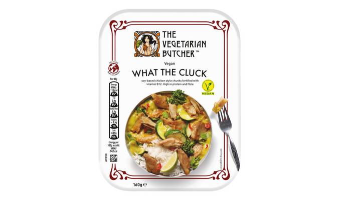 The Vegetarian Butcher What The Cluck Vegan Chicken Chunks 160 G