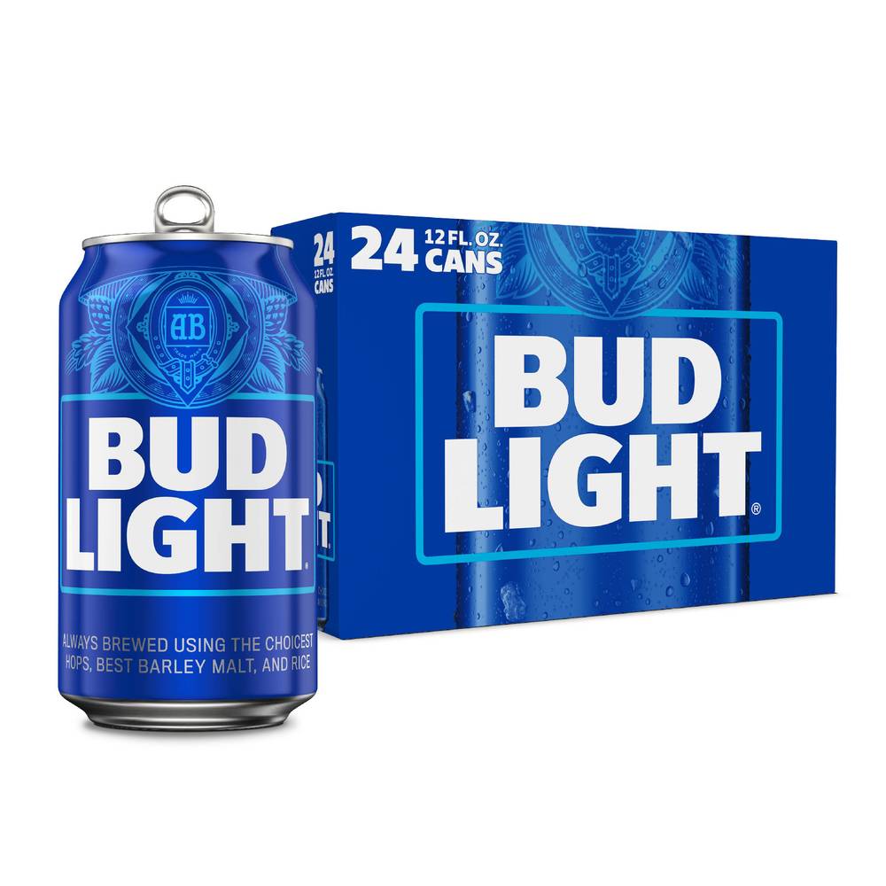 Bud Light American Beer (24 pack, 12 fl oz)