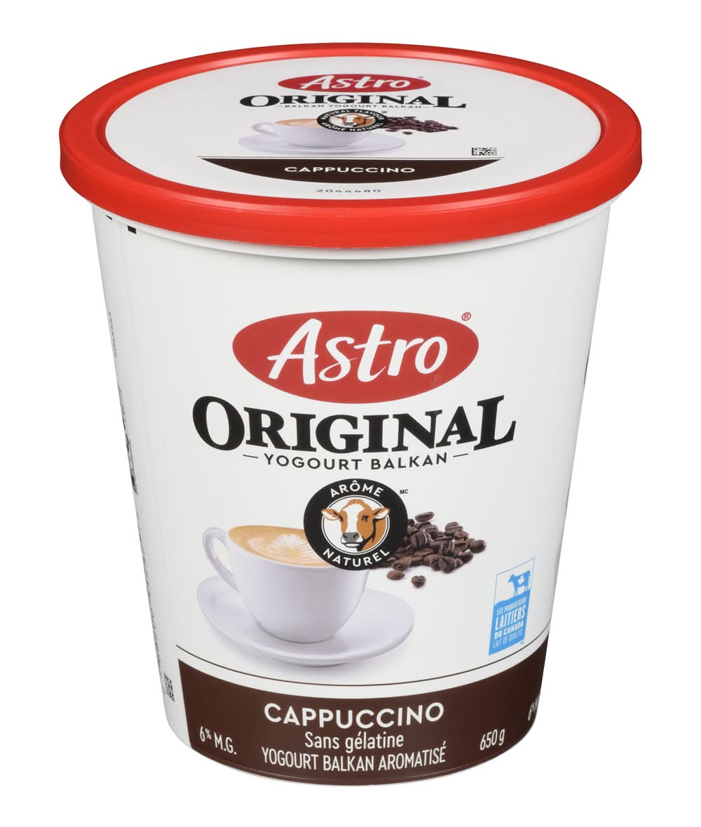 Astro yaourt original balkan 6% m.g - balkan original yogurt 6% m.f (cappuccino)