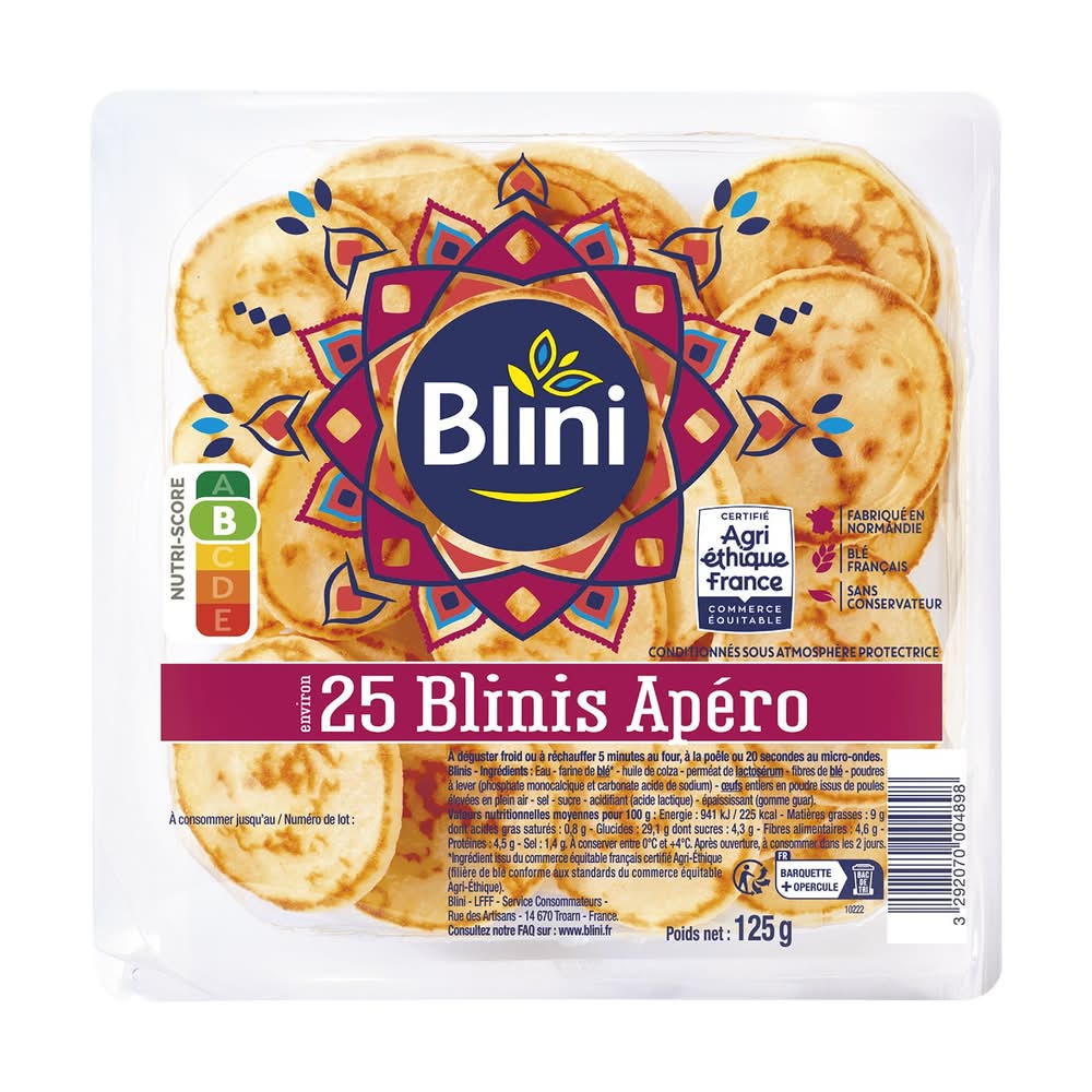 Blini - Apéro (125g)