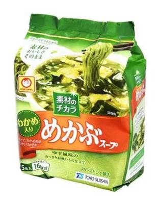 マルちゃん 素材のチカラ めかぶスープ ５Ｐ (23.5g)