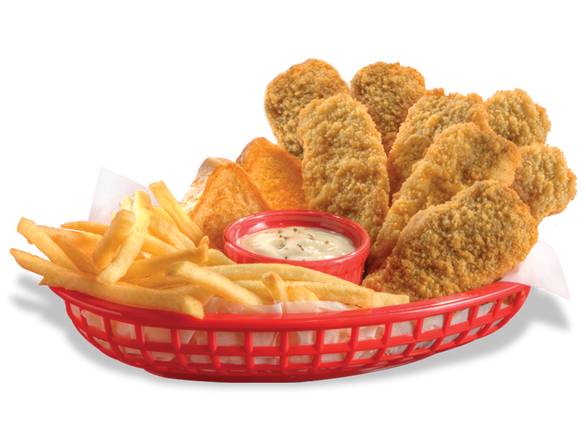 8Pc Steak Finger Country Basket