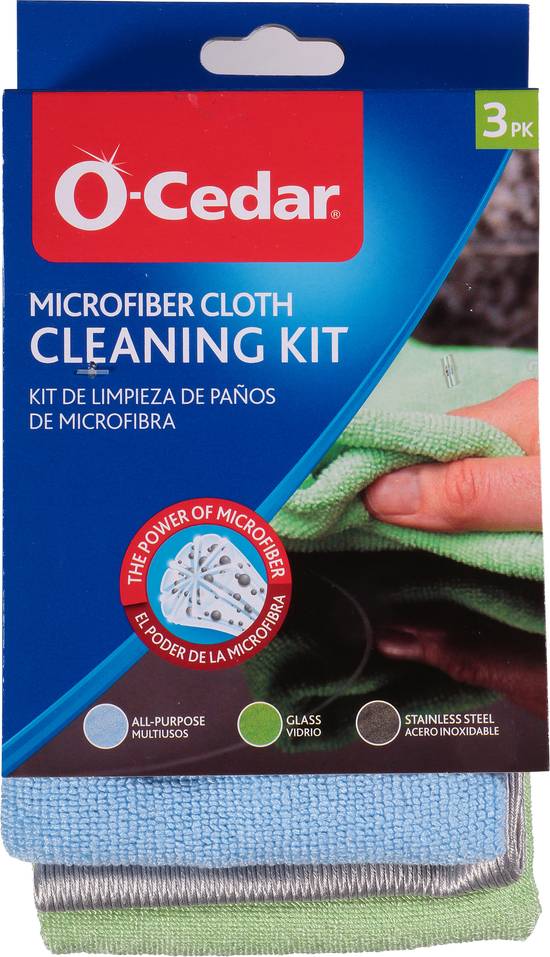 O-cedar Microfiber Stainless Steel Cloth