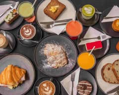 Brown cafe