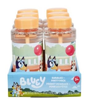 BLUEY Bubbles Party pack (6 pack)