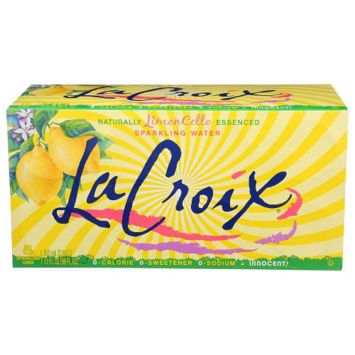 La Croix LimonCello Sparkling Water 8 Pack