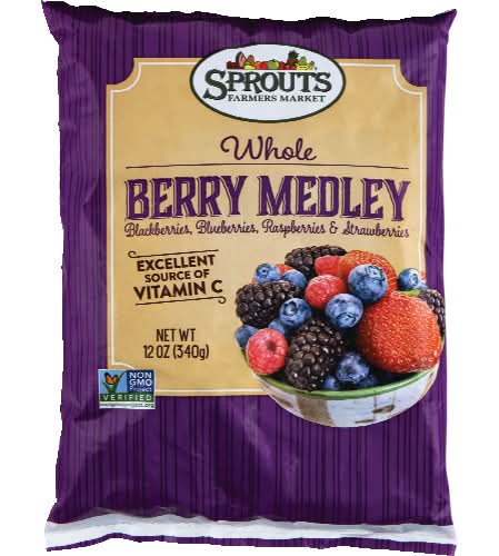 Sprouts Frozen Berry Medley