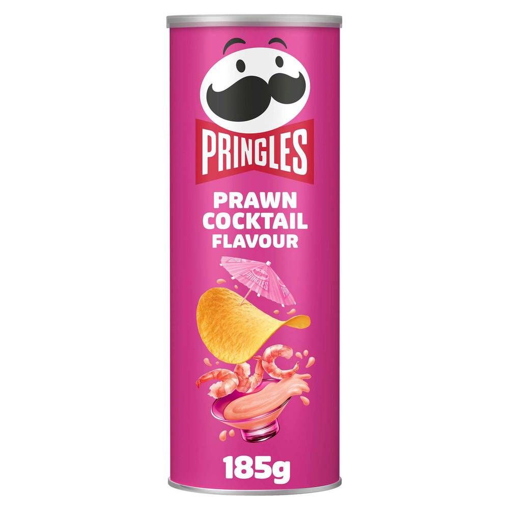 SAVE £0.65 Pringles Prawn Cocktail Flavour Sharing Crisps 185g