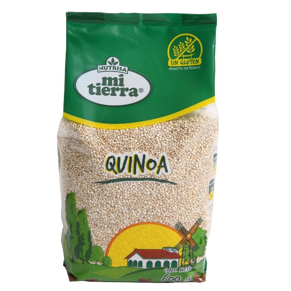 Mi tierra quinoa lavada (bolsa 600 g)