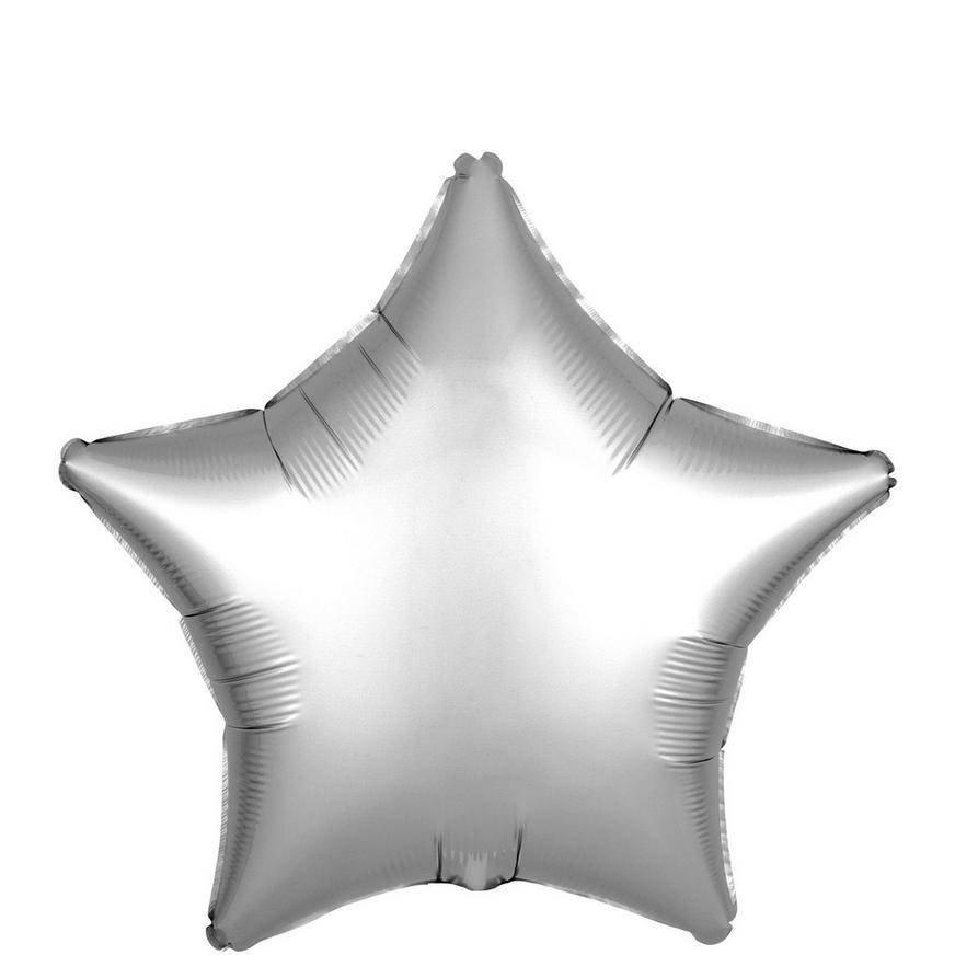 Party City Uninflated Satin Star Balloon