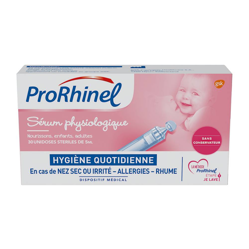 ProRhinel - Sérum physiologique (30)