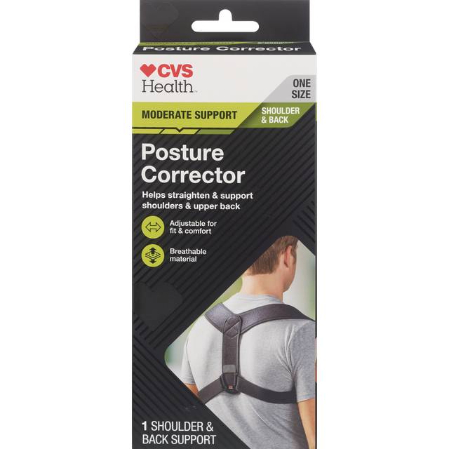 Cvs Health Adjustable Back Posture Corrector (one)