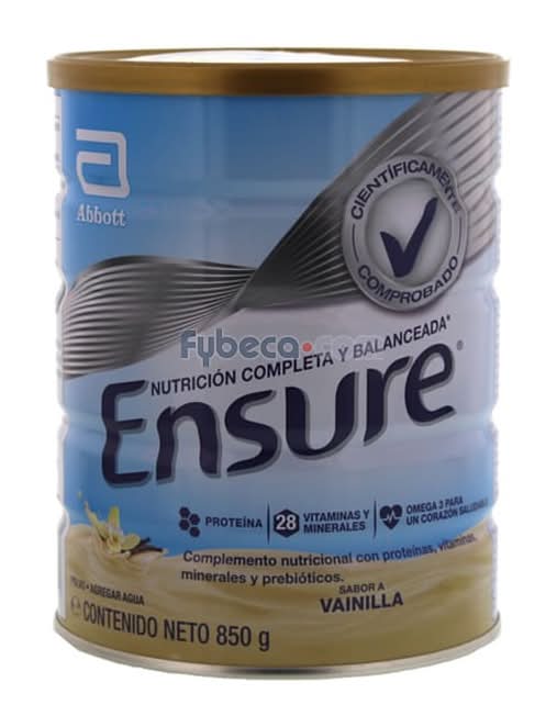 Ensure Vainilla T/850Gr
