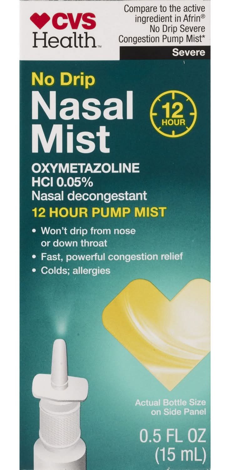 CVS Health No Drip 12 Hour Nasal Mist