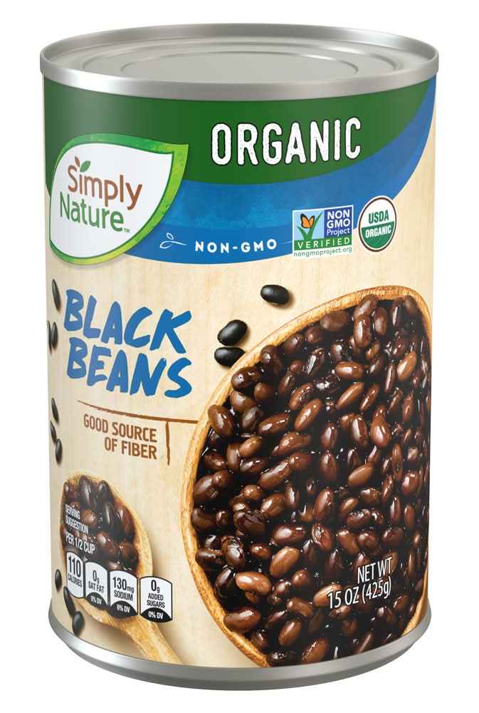 Simply Nature Organic Black Beans (15 oz)