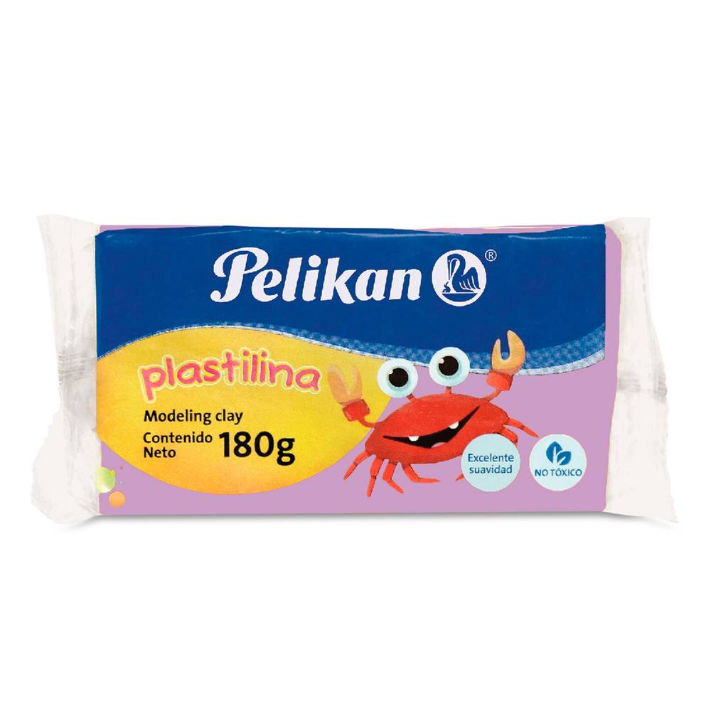 Pelikan · Plastilina lavanda (180 g)