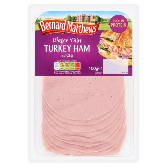 Bernard Matthews Turkey Ham Wafer Thin 100g