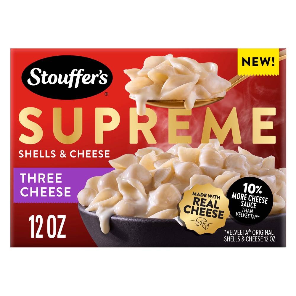 Stouffer's Supreme Three Cheese Shells & Cheese (12 oz)