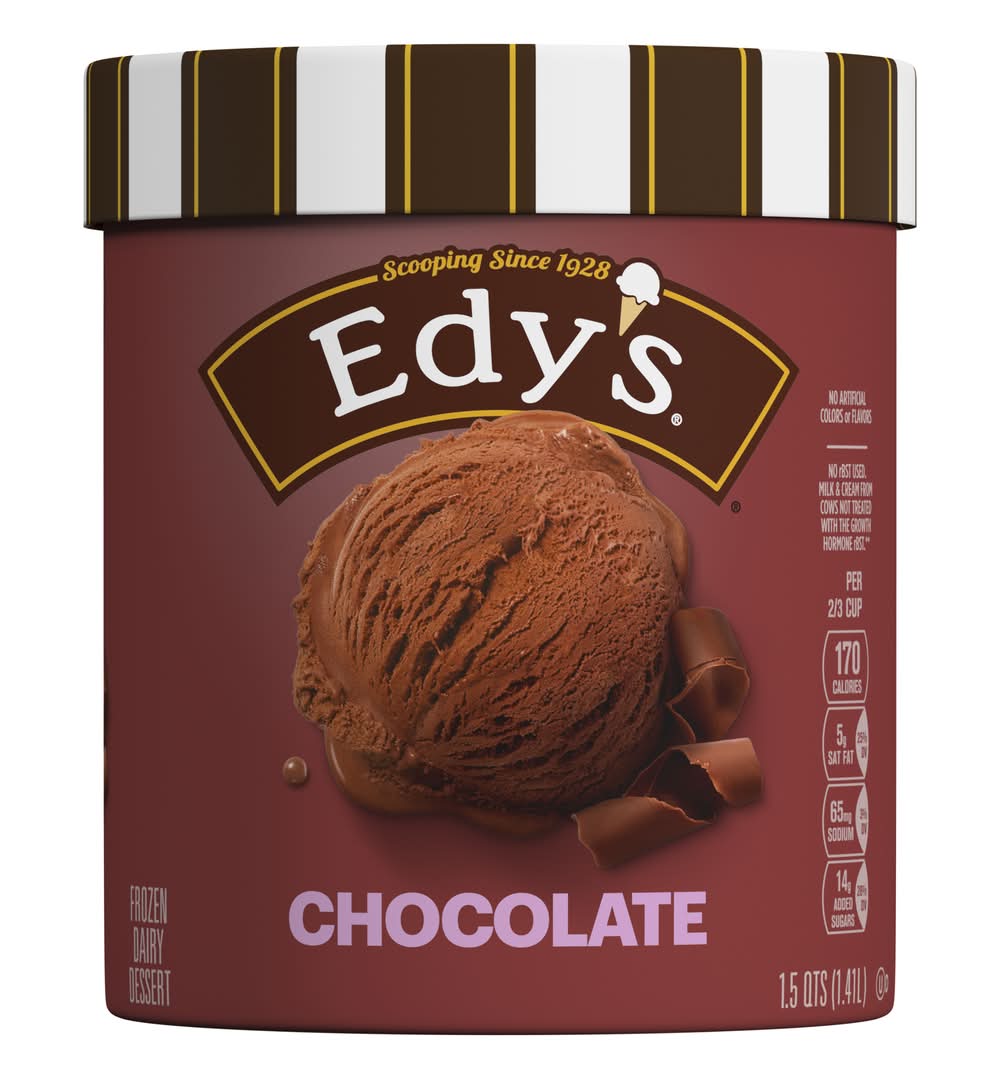 Edy's Ice Cream, Chocolate (48 fl oz)