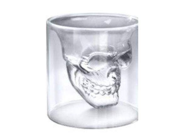 Fred Doomed Skull Shot Glass