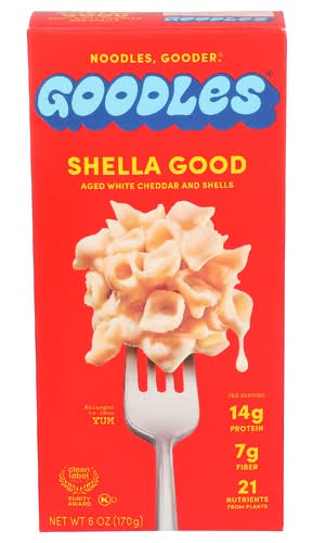 Goodles Shella Good Aged White Cheddar & Shells